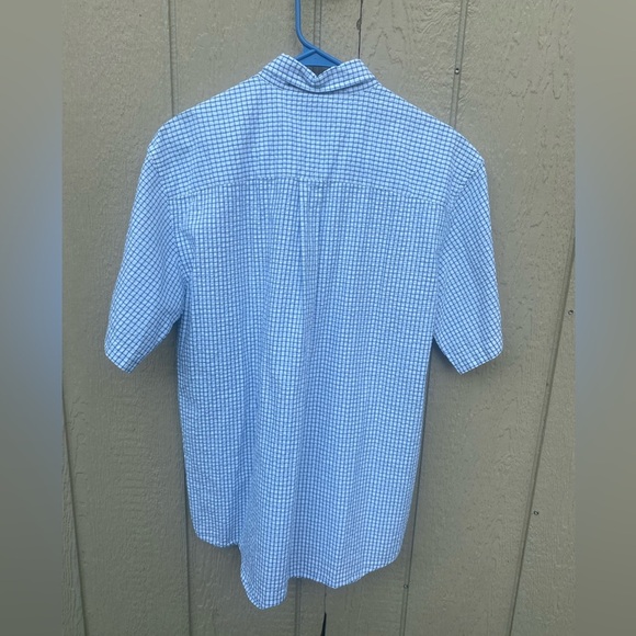 L.L Bean Plaid Button Down Short and Long Sleeve Shirts Mens Size Medium LOT - Picture 7 of 16